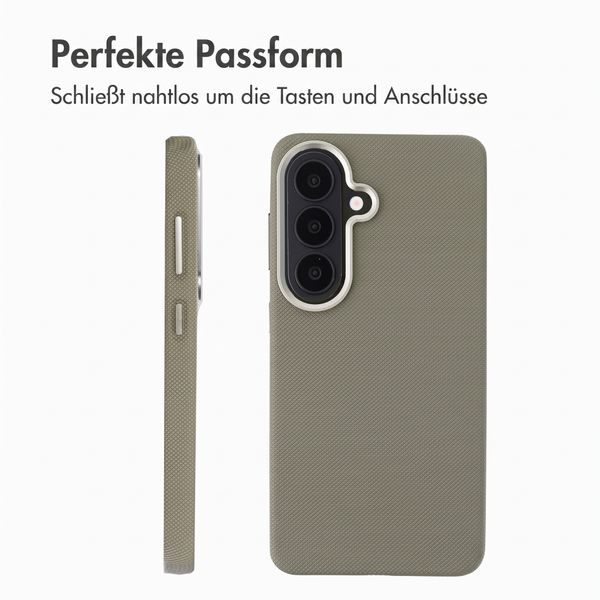 Accezz Mesh Backcover mit MagSafe Samsung Galaxy S26 - Dunkelgrau