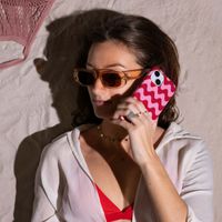 Selencia Vivid Back Cover Samsung Galaxy S21 FE - Wave Vibes Lipstick