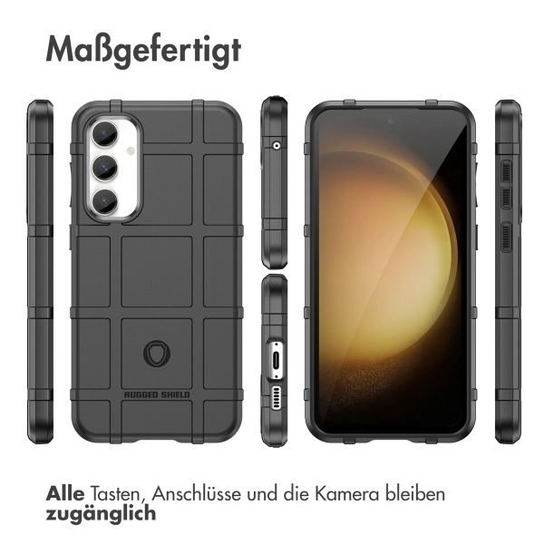imoshion Rugged Shield Backcover Samsung Galaxy S23 FE - Schwarz