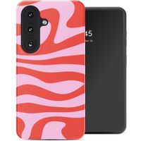Selencia Vivid Rückabdeckung mit MagSafe Samsung Galaxy S26 - Dream Swirl Pink