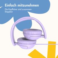 imoshion Kinderkopfhörer mit AUX-Kabel - Dezibelbegrenzer - Lavender Lilac