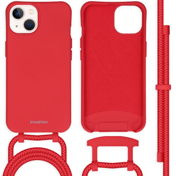 imoshion Color Backcover mit abtrennbarem Band Apple iPhone 13 - Rot