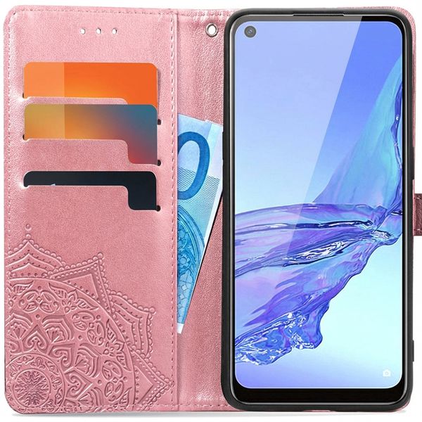 imoshion Mandala Klapphülle Oppo A53 / Oppo A53s - Rosé gold