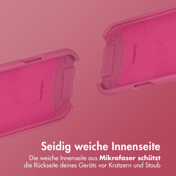 imoshion Color Backcover mit abnehmbarem Handykette und MagSafe Apple iPhone 17 Pro Max - Raspberry