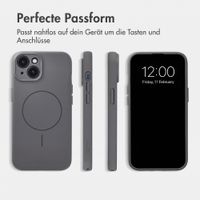 Accezz Grip Backcover mit MagSafe Apple iPhone 14 - Grau