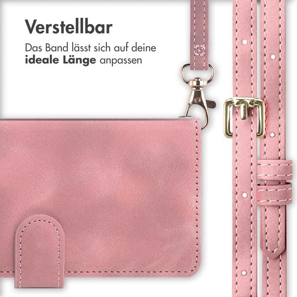imoshion Klapphülle mit Kordel Google Pixel 8a - Rosa