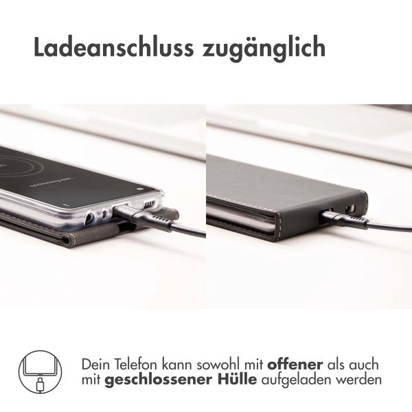 Accezz Flip Case für das Samsung Galaxy A13 (4G) - Schwarz