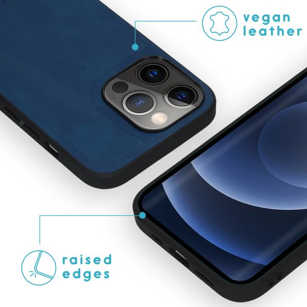 imoshion Entfernbare 2-1 Luxus Klapphülle Apple iPhone 13 Pro - Blau