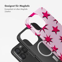 Selencia Vivid Rückabdeckung mit MagSafe Apple iPhone 15 Pro - Stars Rubine Red Light Pink
