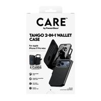 CARE by PanzerGlass Tango 2 in 1 Wallet Case MagSafe Apple iPhone 17 Pro Max - Schwarz
