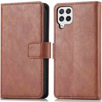 imoshion Luxuriöse Klapphülle Samsung Galaxy M22 / A22 (4G) - Braun