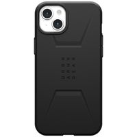 UAG Civilian Backcover MagSafe für das iPhone 15 Plus - Schwarz