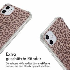 imoshion Design Hülle mit Band Apple iPhone 11 - Leopard Mood