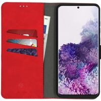 imoshion Entfernbare 2-1 Luxus Klapphülle Rot Klapphülle Galaxy S20 Plus