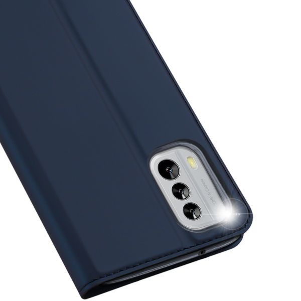 Dux Ducis Slim TPU Klapphülle für das Nokia G60 - Dunkelblau