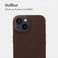 imoshion Texture Backcover Apple iPhone 14 / 13 - Dunkelbraun