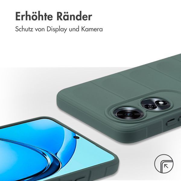 imoshion EasyGrip Back Cover für das Oppo A60 4G - Dunkelgrün