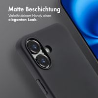 imoshion Color Backcover mit abtrennbarem Band MagSafe für das iPhone 16 - Black