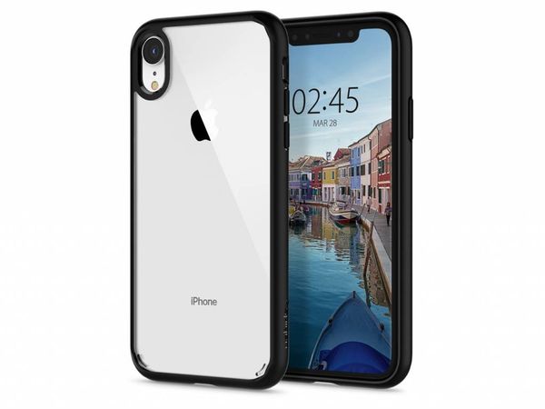 Spigen Ultra Hybrid™ Case Schwarz für das iPhone Xr