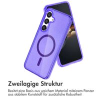 imoshion Sparkle Back Cover mit MagSafe Samsung Galaxy S25 - Glitzer Violett