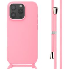 imoshion SilikonHülle mit Band Apple iPhone 16 Pro - Rosa