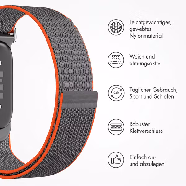 imoshion Nylonarmband für Fitbit Air - Mehrfarbig