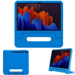 imoshion Schutzhülle mit Handgriff kindersicher Samsung Galaxy Tab S8 Plus / S7 Plus / S7 FE 5G - Blau