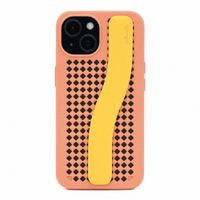 Callbuddy Hülle mit Strap Apple iPhone 17e / 16e / 15 / 14 / 13 - Coral Pop