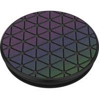 PopSockets PopGrip - Abnehmbar - Reflective Techno Grid Chromatic