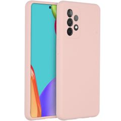 Accezz Liquid Silikoncase Samsung Galaxy A52(s) (5G/4G) - Rosa