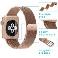 imoshion Milanese Armband Apple Watch Series 1-9 / SE - 38/40/41 mm / Series 10 - 42 mm