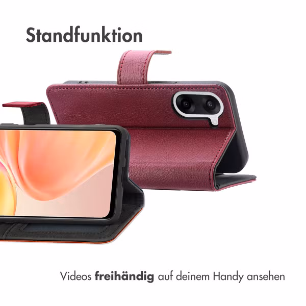 imoshion Luxuriöse Klapphülle OnePlus Nord CE5 - Bordeaux