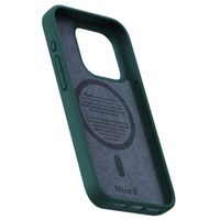 Njorð Collections Salmon Leather MagSafe Case für das iPhone 15 Pro - Green