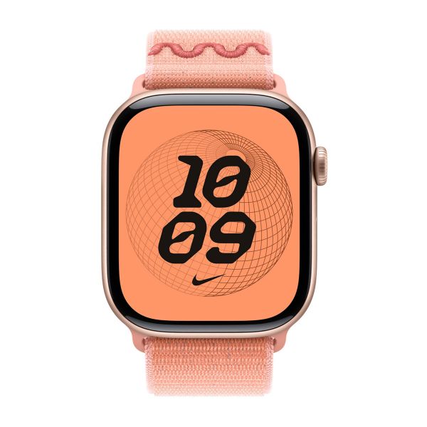 Apple Nike Sport Loop Armband für Apple Watch Series 1 - 9 / SE (38/40/41 mm) - Alpenglow Pink
