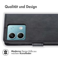 imoshion Luxuriöse Klapphülle Xiaomi Redmi Note 13 (5G) - Schwarz