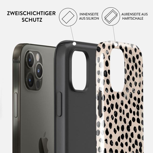 Burga Tough Back Cover für das iPhone 12 (Pro) - Almond Latte