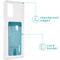 imoshion Soft Case Back Cover mit Kartenfach für das Samsung Galaxy A13 (5G) / A04s - Transparent