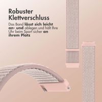 imoshion Nylonband mit Klettverschluss - Universelle 20 mm Anschluss - Rosa