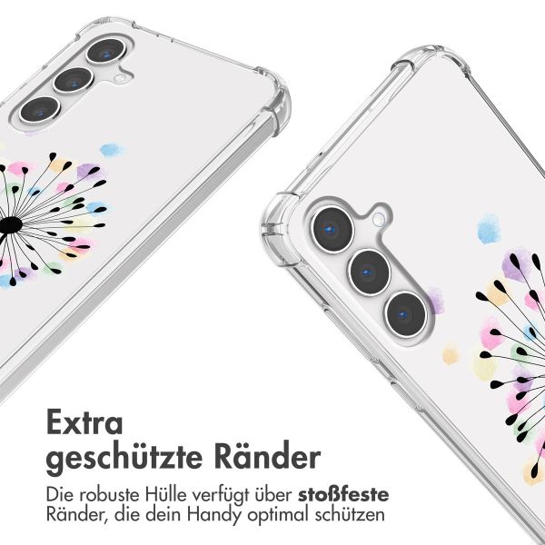 imoshion Design Hülle mit Band für das Samsung Galaxy S24 - Sandstone Dandelion