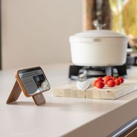 Accezz Vintage Leder MagSafe Kartenhalter mit Ständer - Tobacco Cognac