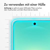 Accezz Displayschutz 2er-pack aus gehärtetem Glas Samsung Galaxy A27 (5G)