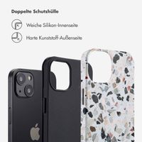 Selencia Vivid Back Cover Apple iPhone 13 - Chic Terazzo