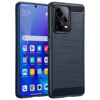 imoshion Brushed Back Cover Xiaomi Redmi Note 12 Pro / Xiaomi Poco X5 - Dunkelblau