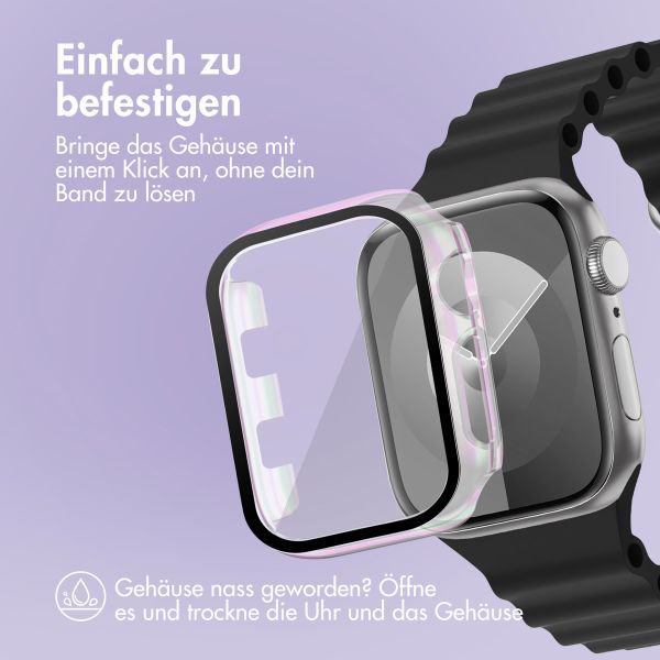 imoshion Full Cover glänzendes Hard Case für die Apple Watch Series 1 / 2 / 3 – 42 mm – Pearlescent