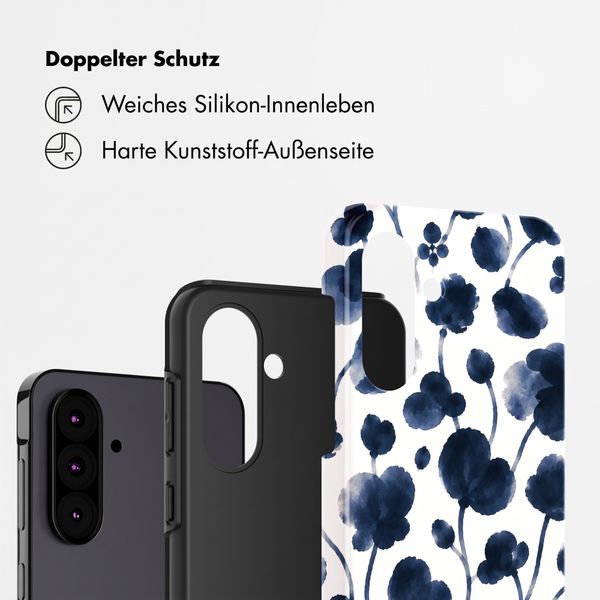 Selencia Vivid Back Cover Samsung Galaxy A36 / A56 - Midnight Blossom