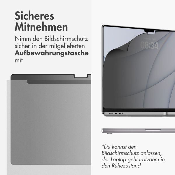 Accezz Magnetische Privacy Displayschutzfolie Apple MacBook Air 13 Zoll (2022 / 2024 M3 chip / 2025 M4 chip)