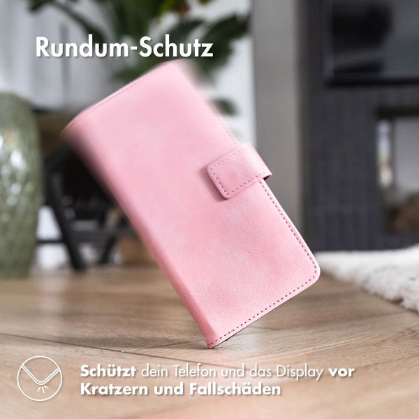 imoshion Luxuriöse Klapphülle Samsung Galaxy S21 - Rosa