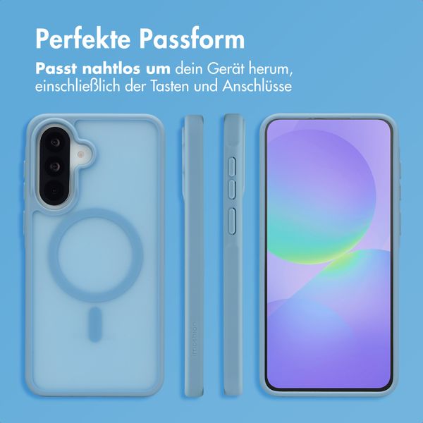 imoshion Color Guard Back Cover mit MagSafe Samsung Galaxy A37 (5G) - Hellblau