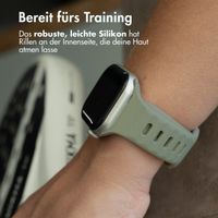 imoshion Active Sport Silikonarmband für die Apple Watch Series 1-10 / SE / Ultra (2) (44/45/46/49 mm) - Pazifikgrün