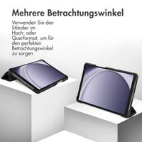 imoshion Trifold Klapphülle Samsung Galaxy Tab A11 / A9 8.7 Zoll - Schwarz